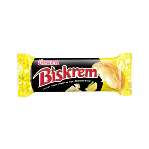 Ülker Biskrem Beyaz Çikolata Limon 94,5 Gr. ürün görseli