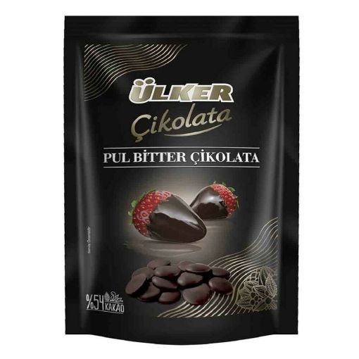 Ülker 0,54 Kakaolu Pul Bitter Çikolata 100 Gr. ürün görseli