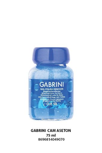 Gabrini Süngerli Cam Şişe Aseton 75 ml. ürün görseli
