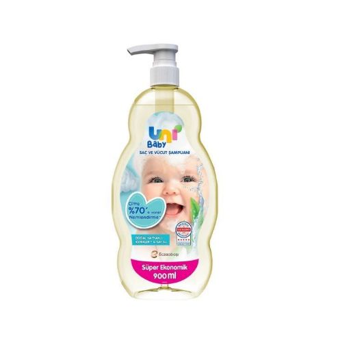 Uni Baby Saç ve Vücut Şampuanı 900 ml. ürün görseli