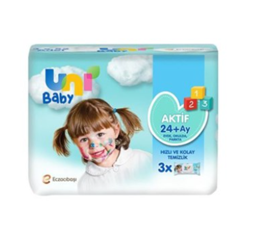 Uni Baby Islak Havlu 52 X 3 Lu Sensitive. ürün görseli