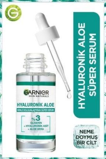 Garnier Hyaluronik Aloe Nemle Dolgunlaştıran Süper Serum 30 ml. ürün görseli