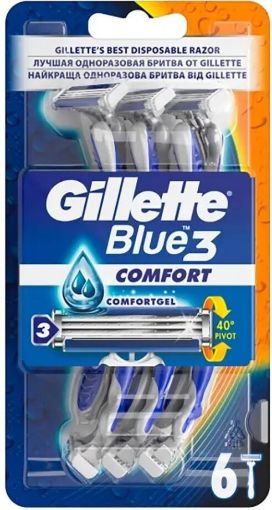 Gillette D,Blue Iıı 6Lı Comfort Gel. ürün görseli