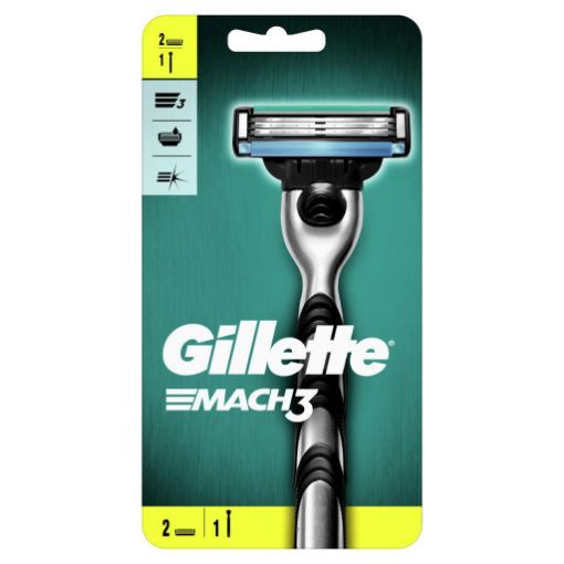 Gillette Mach3 Tıraş Makinesi + Yedek Tıraş Bıçağı. ürün görseli