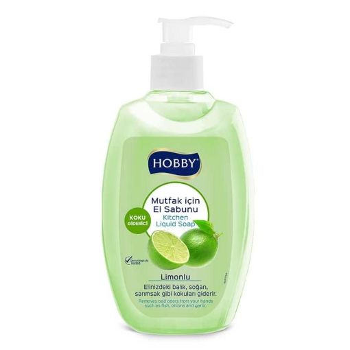 Hobby Mutfak İçin Koku Giderici Limonlu El Sabunu 400 ml. ürün görseli