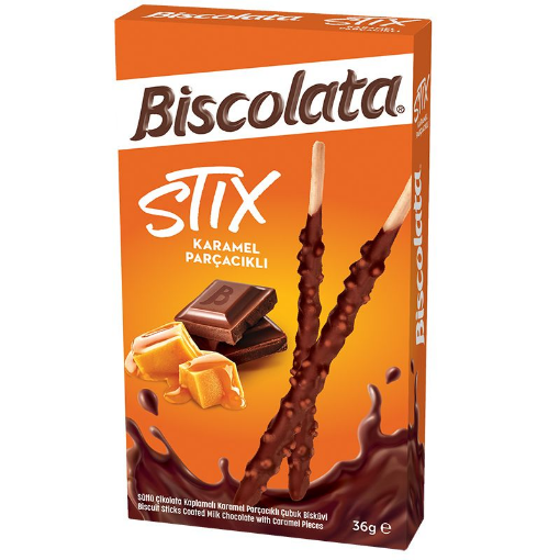 Şölen Bıscolata Stıck Karamel Parca 36 Gr. ürün görseli