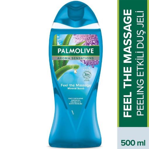 PalmolIve Aroma Sensations Feel The Massage Peeling Etkilli Banyo ve Duş Jeli 500 ml. ürün görseli