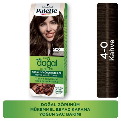 Palette Doğal Renkler 4.0 Kahve Kutu Saç Boyası. ürün görseli