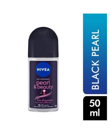 Nivea Roll-On 50 Ml Pearl & Beauty Black Kadın. ürün görseli