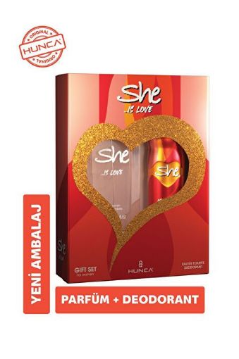 She 50 Ml Love Edt + 150 Ml Deo. ürün görseli