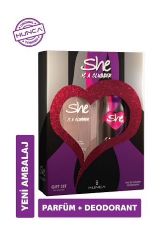 She 50 Ml Clubber  Edt + 150 Ml Deo. ürün görseli