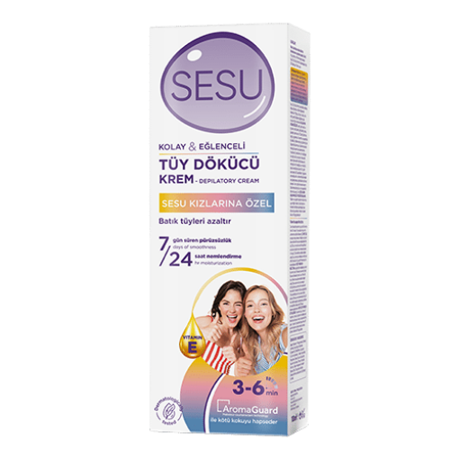 Sesu Tüy Dökücü Krem Sesu Kızlarına Özel 100 ml. ürün görseli