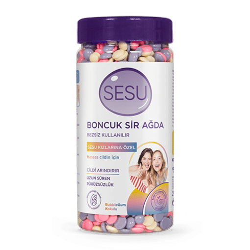 Sesu Bubble Gum Kokulu Boncuk Sir Ağda 250 Gr. ürün görseli