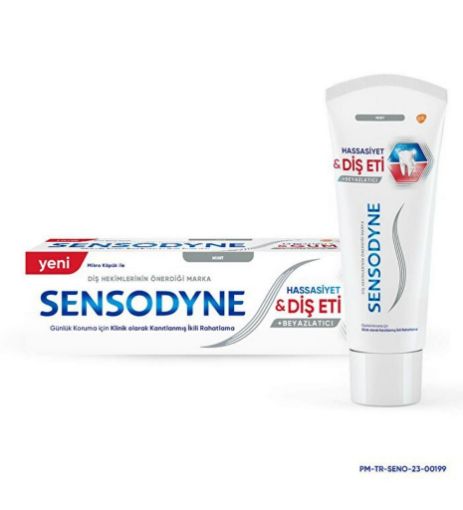 Sensodyne Hassas Diş Eti & Beyazlatıcı Diş Macunu 75 ml. ürün görseli