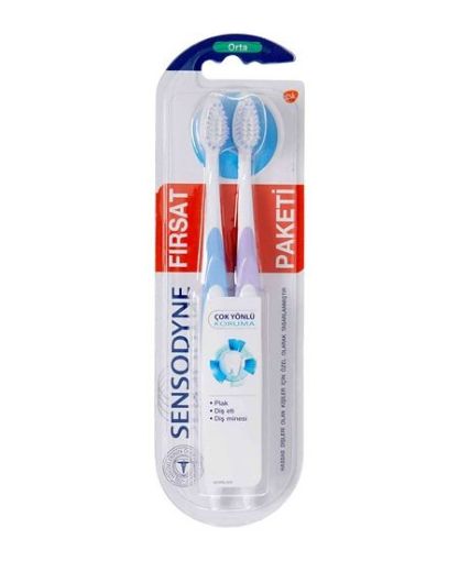 Sensodyne Çok Yönlü Koruma Diş Fırçası 1+1. ürün görseli