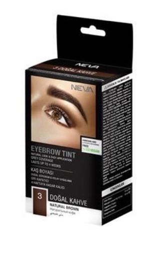 Neva Color Natural 3 Doğal Kahve Kutu Saç Boyası. ürün görseli