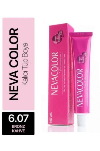 Neva Color 6.07 Bronz Kahve Tüp Saç Boyası 50 ml. ürün görseli