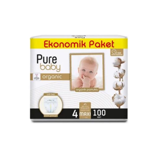 Pure Baby 4 Lu 4 No Maxı 100 Lu. ürün görseli