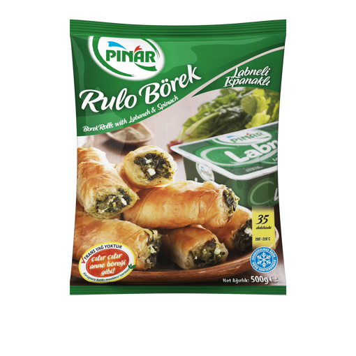 Pınar Rulo Borek LabneIspanak 500 Gr. ürün görseli
