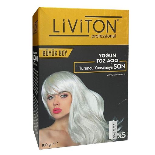 Liviton Yoğun Toz Saç Açıcı 5x20 Gr. ürün görseli