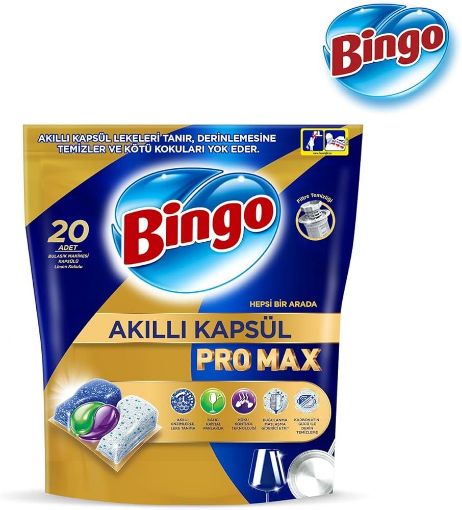 Bingo Akıllı Kapsul Pro Max 20  Lı Bulaşık Makinesi Deterjani. ürün görseli