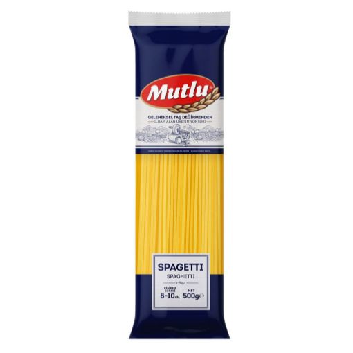 Mutlu Makarna Spaghetti 500 Gr. ürün görseli