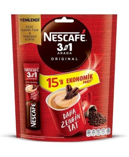 Nescafe 3 In 1 Klasık 15 Lı Paket. ürün görseli