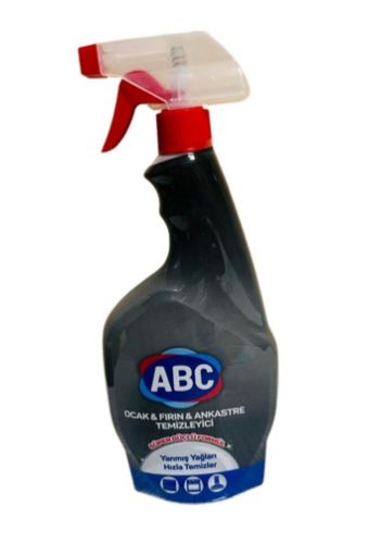 ABC SPREY OCAK-FIRIN-ANKASTRE TEMİZLEYİCİ 750 ML. ürün görseli