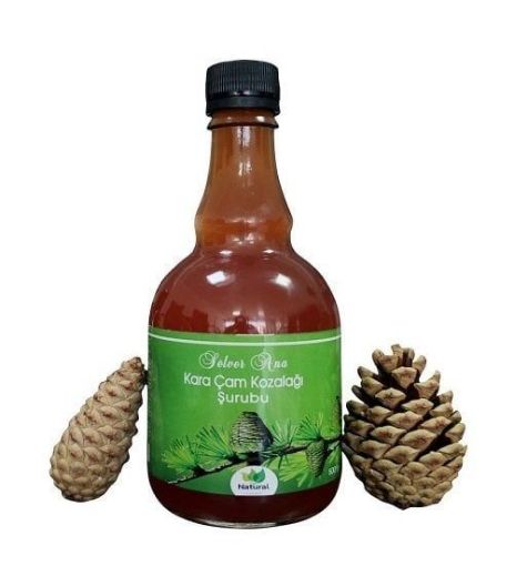 Selver Ana Kara Cam Kozalagı Surubu 500 Gr. ürün görseli