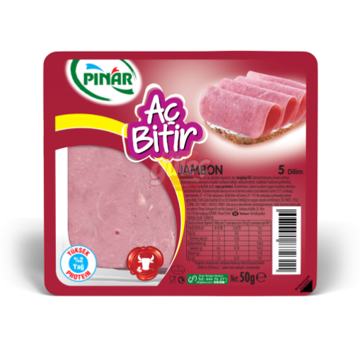 Pınar Aç Bitir Jambon 50 Gr. ürün görseli