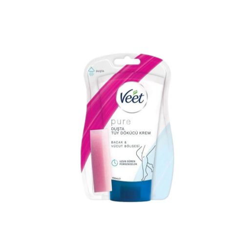 Veet Pure Hassas Ciltler İçin Duşta Tüy Dökücü Krem 150 ml. ürün görseli