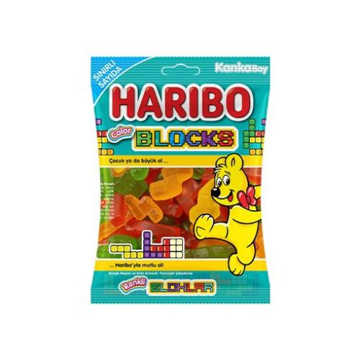 HARIBO JELLY 80 GR BLOCKS. ürün görseli