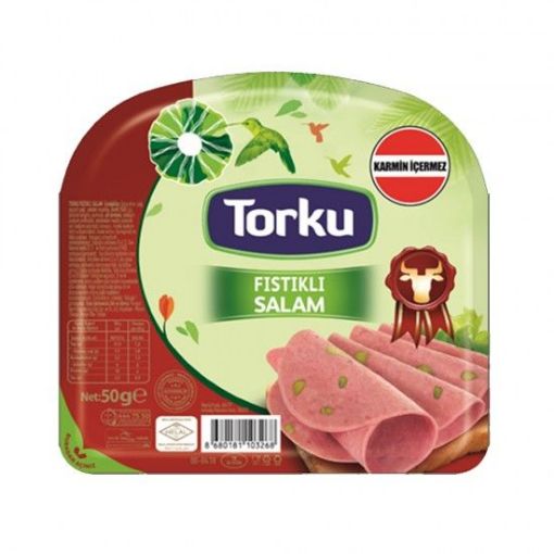 Torku Aç Bitir Fıstıklı Salam 50 Gr. ürün görseli