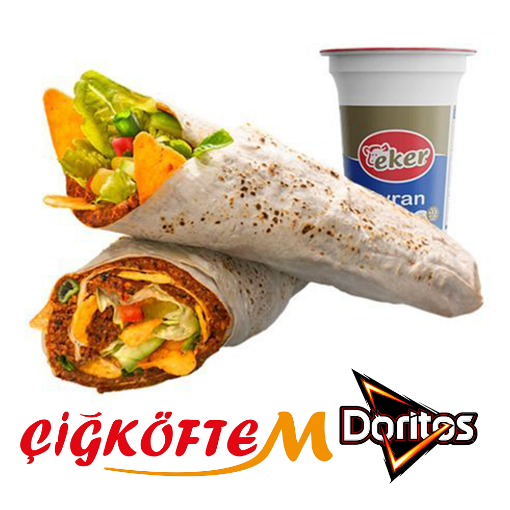 Efsane Menü (Doritoslu Çiğköfte Dürüm Menü). ürün görseli