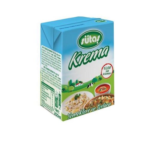 Sütaş Yemeklik Krema 200 ml. ürün görseli