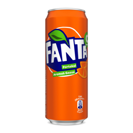 Kutu Fanta 330 ML (RESTORAN). ürün görseli