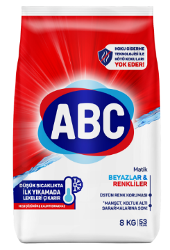 Resim ABC Matik Gül Tutkusu Toz Çamaşır Deterjanı 8 kg