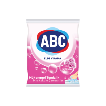 Resim ABC Toz Elde Yıkama Deterjanı Gül Tutkusu 600 Gr