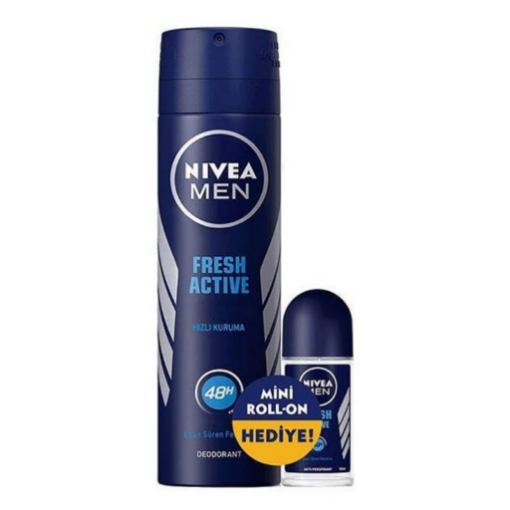 Nivea Fresh Active Deodorant 150 ml + Roll-On 25 ml. ürün görseli
