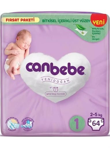 Canbebe Fırsat Paket 1 Yenidoğan 64 Lı. ürün görseli