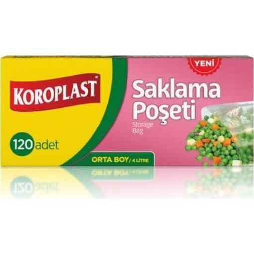 Koroplast Buzdolabı Poşeti 120'li Ekonomik Orta Boy. ürün görseli