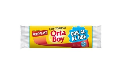 Koroplast Çöp Torbası 40'lı Orta Boy. ürün görseli