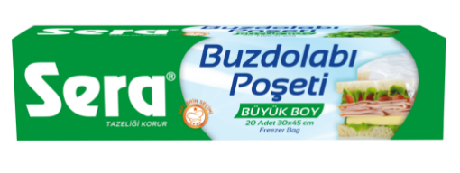 Sera Buzdolabı Poşeti Büyük Boy 20 Adet. ürün görseli
