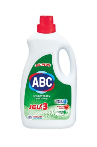 ABC Sıvı Jel Deterjan 33 Yıkama 2145 Ml Bahar Ferahlığı. ürün görseli