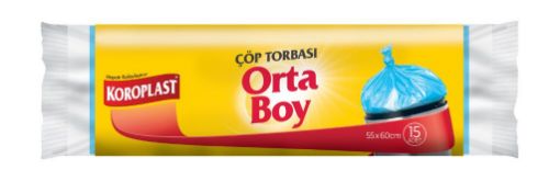 Koroplast Çöp Torbası Orta Boy 15'li. ürün görseli