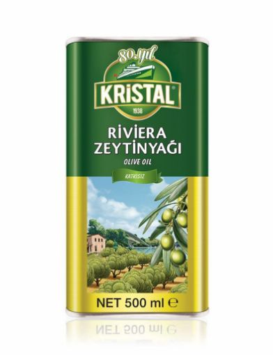 Kristal Riviera Zeytinyağı Teneke 500 ml. ürün görseli