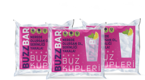 Buzzbar Buz Küpleri 1000 gr. ürün görseli