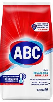 Resim ABC Matik 10 Kg Beyazlar ve Renkliler