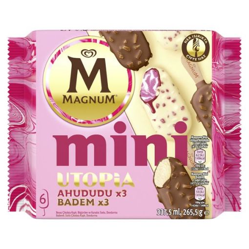 Magnum Mini Double Berry & Badem 338 ml. ürün görseli