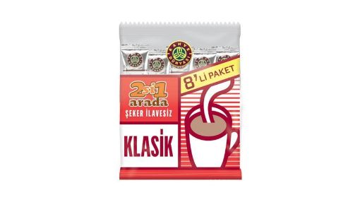 Kahve Dünyası Tekli 2si1 & 3ü1 Arada Hazır Kahve 8'li Paket. ürün görseli